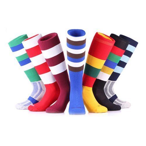 Multi Color Foot Hockey Stockings Or Soccer Socks