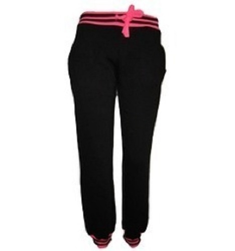 Ladies Black Casual Cotton Lower - Sizes S, M, L | Breathable, Hand Washable