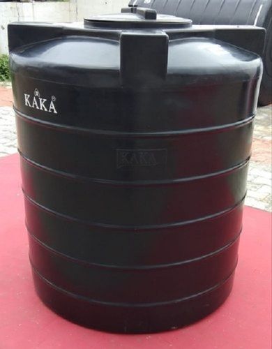 Leakage Proof Black Color Cylindrical Shaped Water Storage Tank Grade: A-Grade