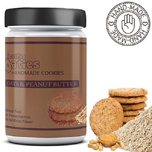 Made In India Healthy & Tasty Oaties Handmade Cookies Oats-&-Peanut Butter Cookies-Wheat Free