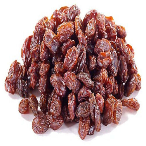 Natural And Healthy Dried Brown Raisins Grade: Food Grade