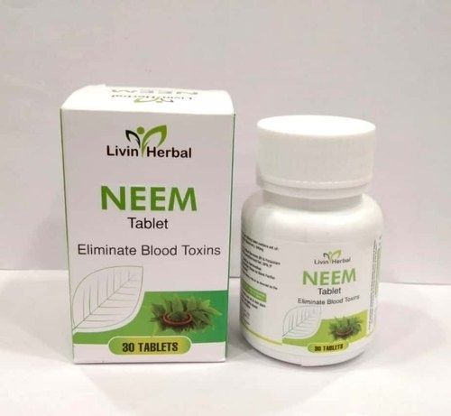 Herbal Medicine Neem Tablets (Packaging Size 30 Tablets)