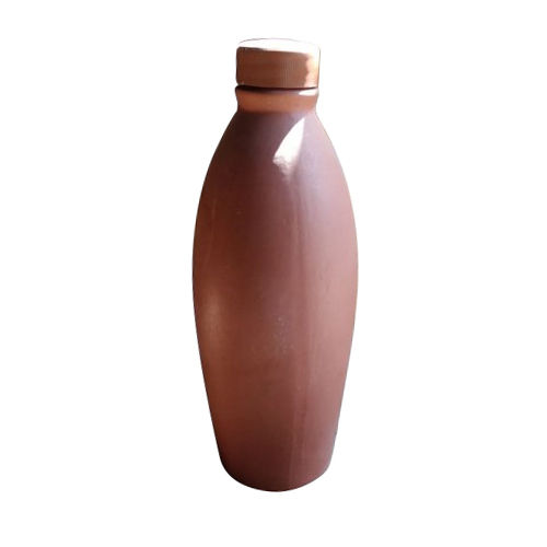 Red 1 Litre Terracotta Water Bottle