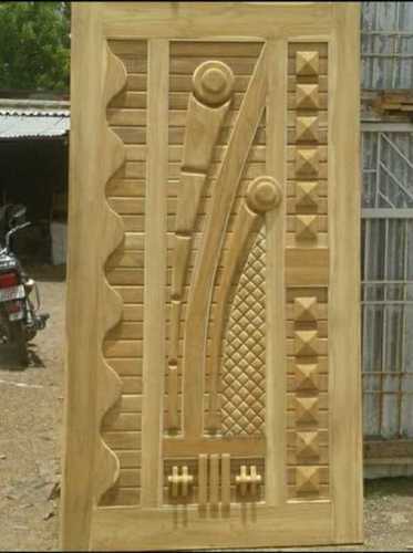 32 Mm Thickness Decorative Wooden Door