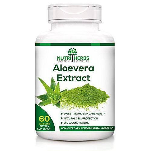 Aloe Vera Extracts Capsule (Packaging Size 60 Capsules)
