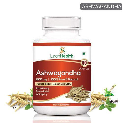 Ashwagandha Extract Capsule (Packaging Size 60 Capsules)