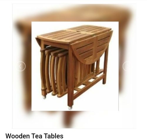 Elegant Look Designer Wooden Tea Tables