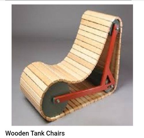 Fancy Plain Wooden Tank Chairs