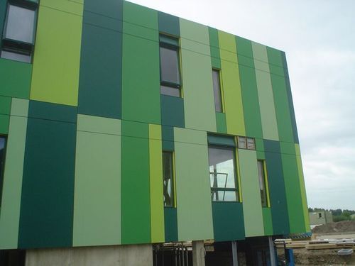 Glass Reinforced Plastic Exterior Wall Cladding Panel - Custom Dimensions, Various Thicknesses , High Impact Resistance and Attractive Designs