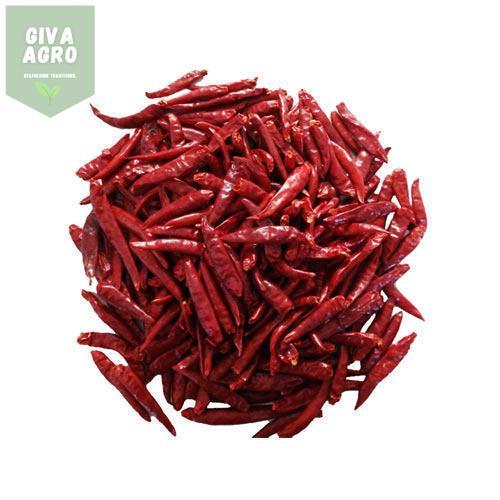 Length 8 To 12 Cm Natural Whole Red Chilli Grade: Food Grade