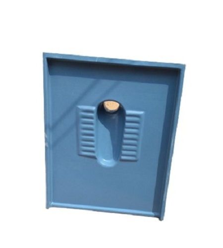 Blue Color Pressure Resistant FRP Toilet Floor, 4 mm Thickness