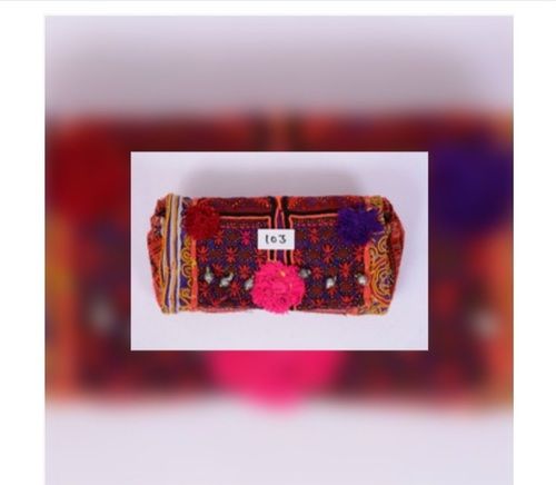 Varied Colors Cotton Fabric Amazing Banjara Clutch Bags