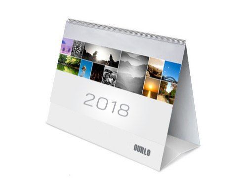 Desktop New Year Calendar Spiral Binding