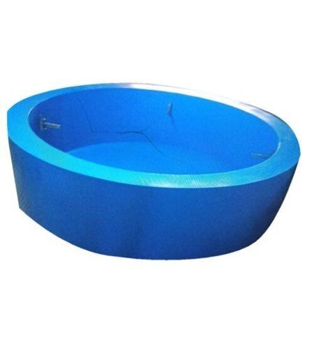  औद्योगिक उपयोग नीला रंग गोल आकार FRP केमिकल स्टोरेज टैंक 