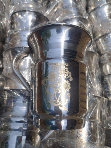 Silver Laser Design Ss Water Jug