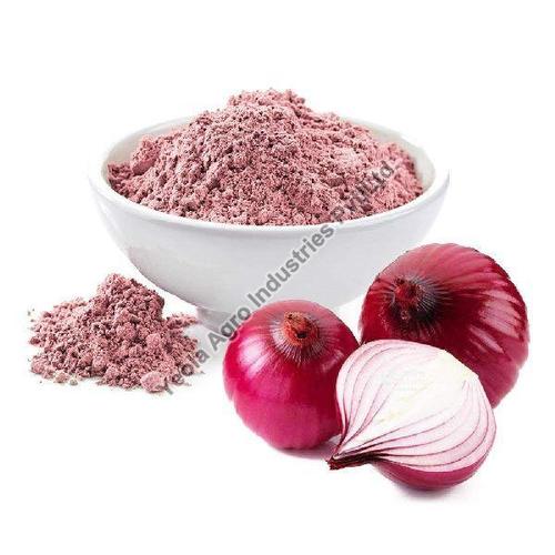 Light Pink Long Shelf Life Natural Onion Powder In Plastic Packet