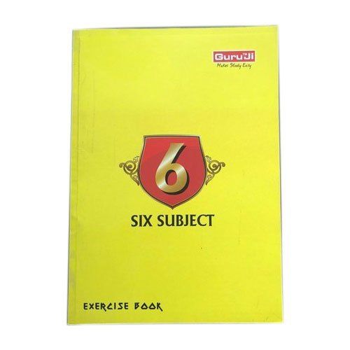 Eco Friendly Six Subject Exercise School Notebook