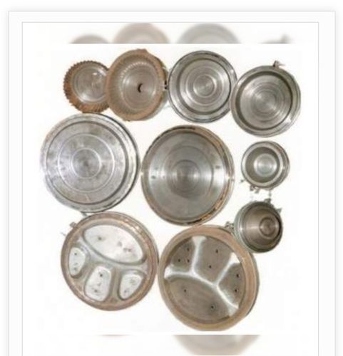 Stainless Steel Grey Color Paper Plate Die Warranty: 1 Year