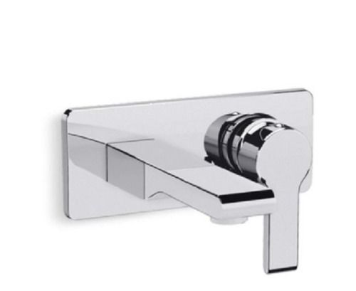 Brass Kohler Singular Wall Mount Single Control Lavatory Faucet