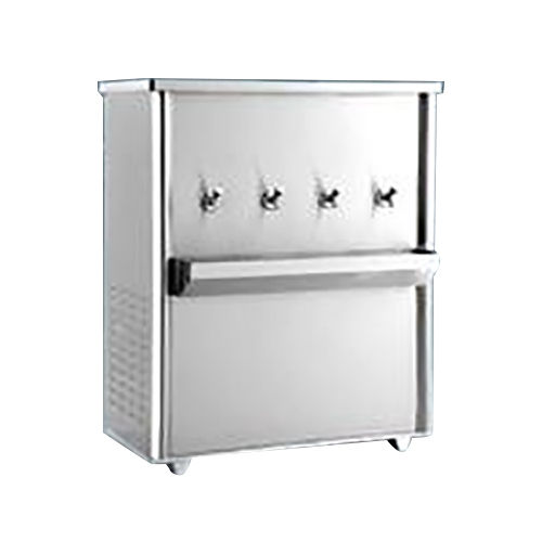 Stainless Steel Water Cooler - Color: Silver