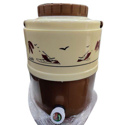 Various Colors Are Available Brown And White Plastic Insulated Water Jug