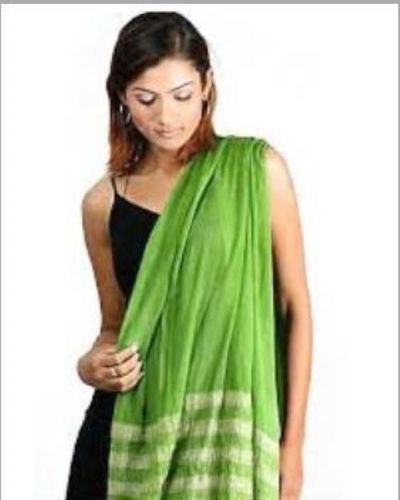 Green Color Fancy Ladies Stoles