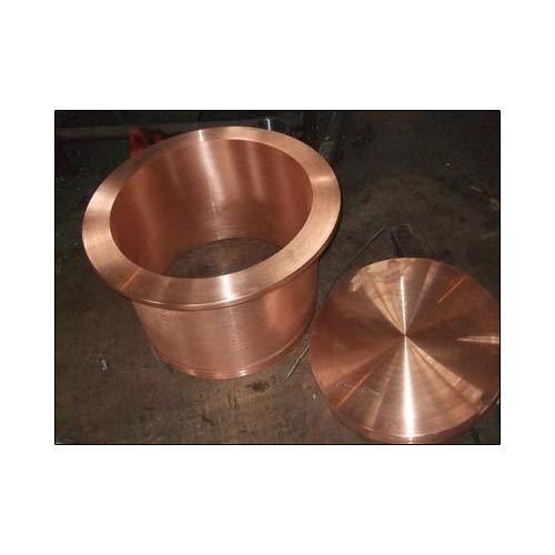 Copper Crucible - 99.99% Purity, Light Yellow Finish for Thermal Analysis | Ideal for Coating, Sintering, and Melting Applications