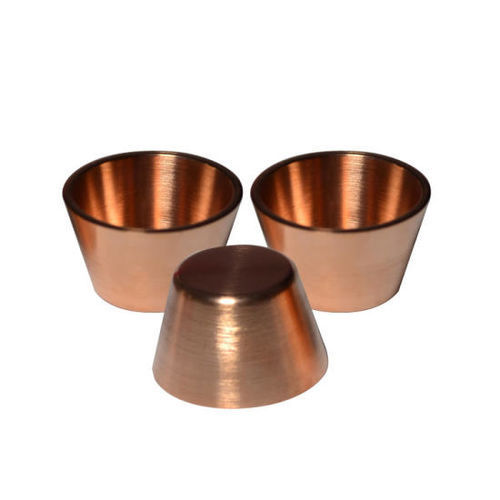 Laboratory Use Copper Crucible For Coating, Sintering And Melting