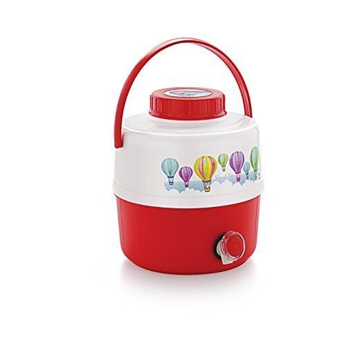 Round Shape Red Insulated Water Jug