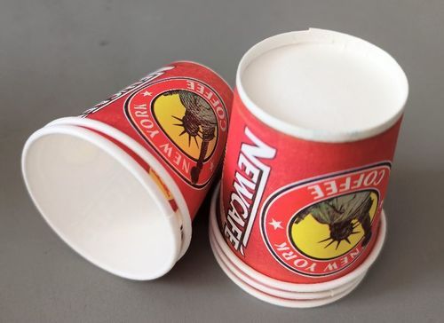 Smooth Finish Round Disposable Paper Cup 80ML