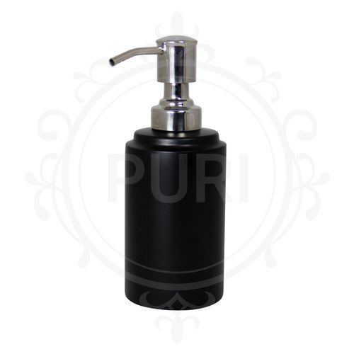 SS Black Powder Coated Soap Dispenser