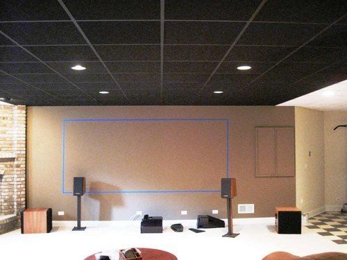 Brown Acoustic Ceiling Panel Service