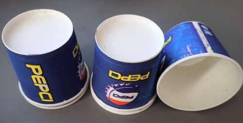 Multi Color Disposable Cold Drink Printed Paper Cup 150Ml