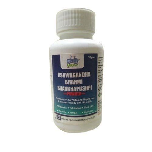 Herbal Ashwagandha Brahmi And Shankhpushpi Mix Powder Recommended For: All