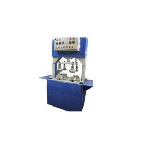 White And Blue Hydraulic Four Die Dona Making Machine