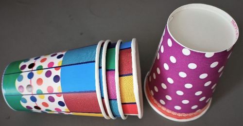 Leakage Proof Printed Disposable Paper Cup 250ML