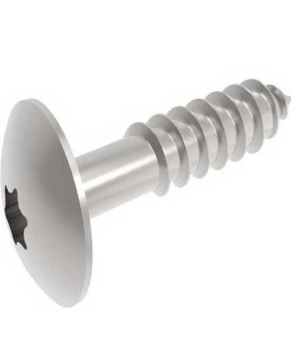 Silver Corrosion Resistant Mushroom Head Screw