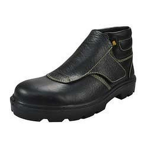 Any Season Easy To Wear Black Mens Leather Shoes