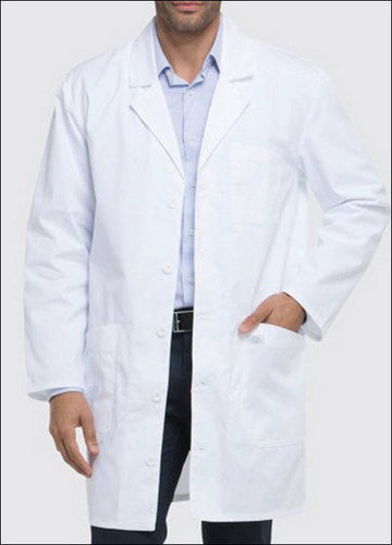Formal Wear Plain Cotton Doctor Coat