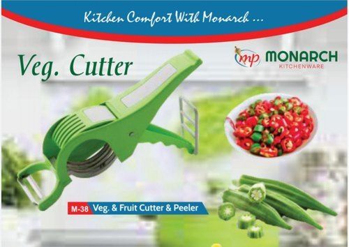 Green Color Plastic Vegetable Cutter