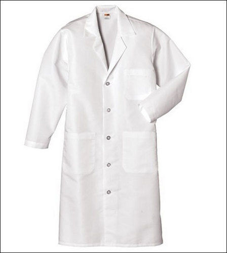 Long White Cotton Doctor Coat