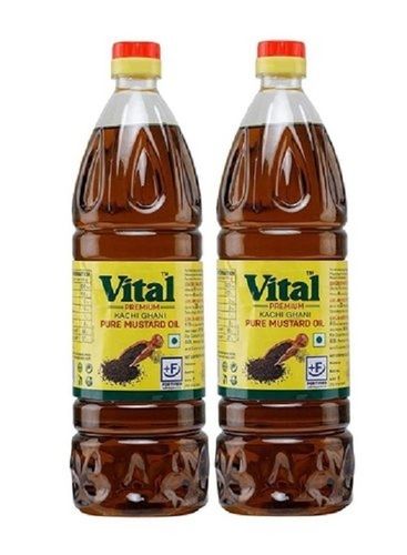 Made In India 1 Liter Vital Premium Kachi Ghani Pure Mustard Oil