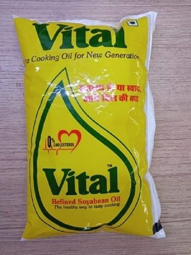 Made In India 1 Liter Vital Premium Soybean Refined Oil Free From Argemone Oil