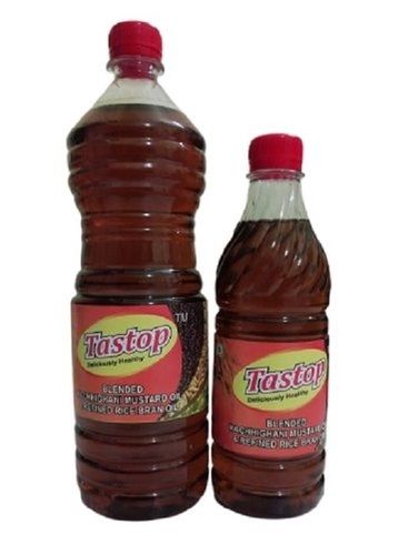 Made In India 1 Litre Tastop Kachhi Ghani Mustard Oil