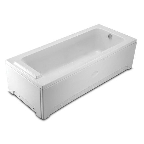 Rectangular Shape Acrylic Simple Bathtub