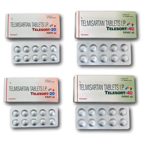 Telesort-20, 40, 80 (Telmisartan Tablets I.P.)