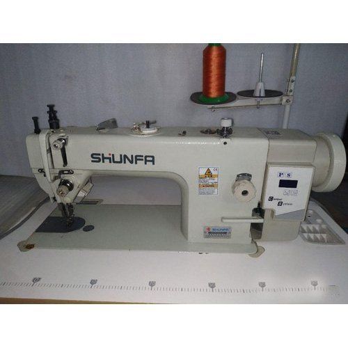 Silver Thick Thread Leather Sewing Machine