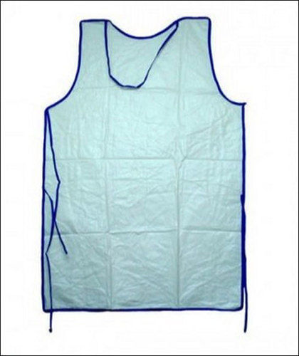 Blue Unisex Reusable Pvc Apron