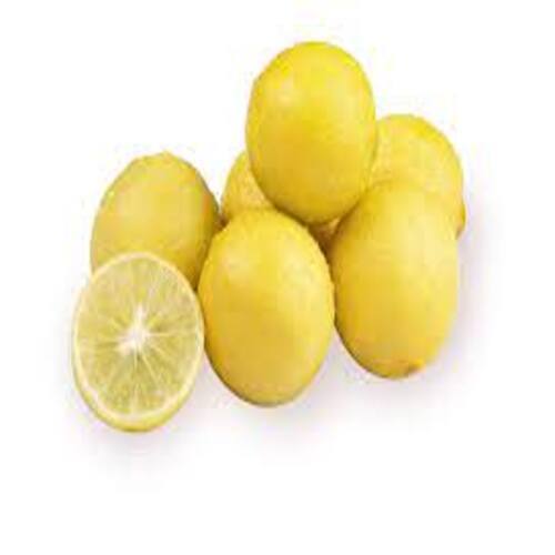 Vitamin C 50 Mg Potassium 138 Mg Fresh Yellow Lemon