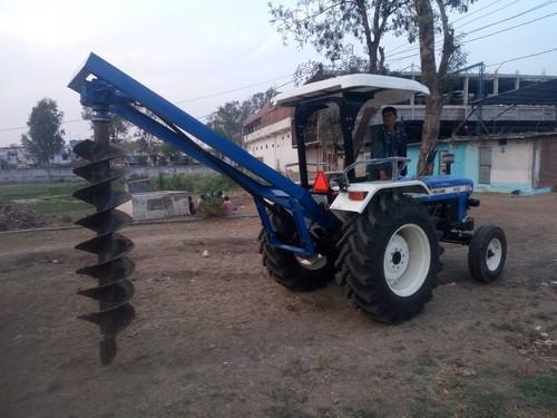 2 Blades Tractor Mounted Hole Digger Machine